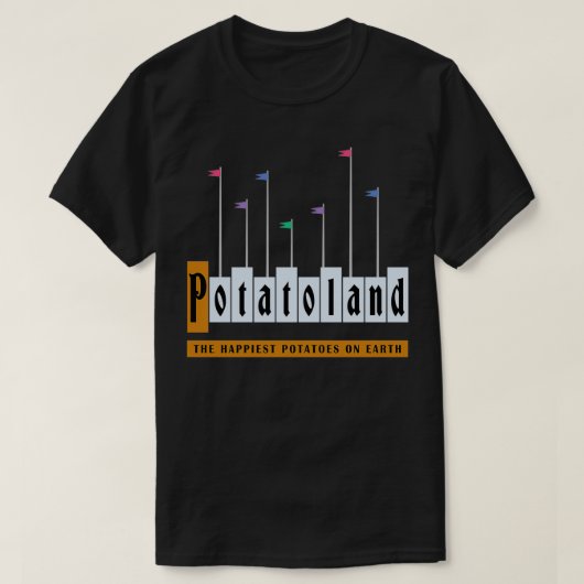 Potatoland Classic TShirt (Design voorkant)