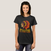 Potawatomi Tribe Native American Potawatomi Herita T-shirt (Voorkant volledig)