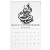 Potcil Art van Krisi ArtKSZP Kalender (Feb 2026)