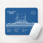 Potemkin - Schip Blauwdruk Plannen ABD Muismat (Met muis)