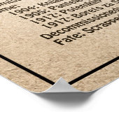 Potemkin - Schip Blauwdruk Plannen SD Poster (Hoek)