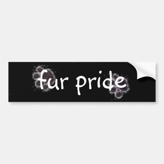 poten, bontpride bumpersticker (Voorkant)