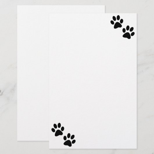 Poten Briefpapier (Voorkant / Achterkant)