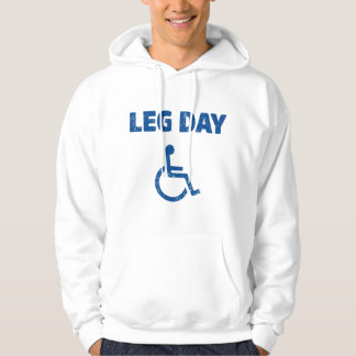 Poten Dag Funny Handicap Workout en Fitness Hoodie