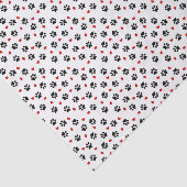 poten en hart tissuepapier (Detail)