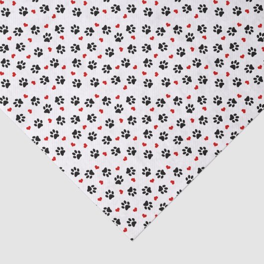 poten en hart tissuepapier (Detail)