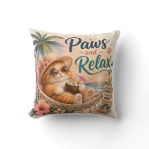 Poten en Ontspannen Strandkat