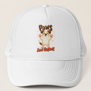 Poten en reflecteren Schattigee hond Trucker Pet