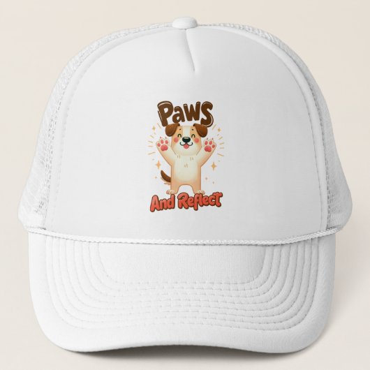 Poten en reflecteren Schattigee hond Trucker Pet (Voorkant)