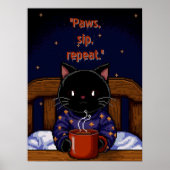 Poten, nippen, herhalen poster (Voorkant)
