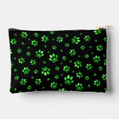 Poten print sprankelend groen glitter, etui (Achterkant)