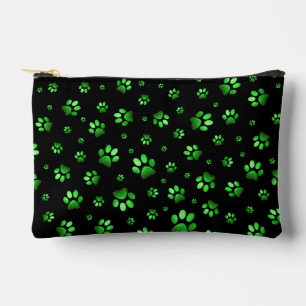 Poten print sprankelend groen glitter, etui
