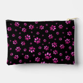 Poten print sprankelroze glitter, etui (Achterkant)