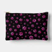 Poten print sprankelroze glitter, etui (Voorkant)