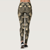 Poten van drakenweegschalen. leggings (Achterkant)