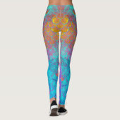 Poten van drakenweegschalen. leggings (Achterkant)