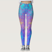 Poten van drakenweegschalen. leggings (Voorkant)