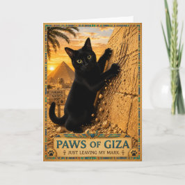Poten van Giza (Zwarte Kat) Kaart
