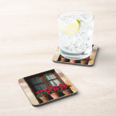 Poten voor bloemen in het dorp onderzetter (Rechterzijde)