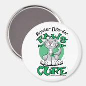 Poten voor de Cure Cat bipolaire stoornis Magneet (Voorkant / Achterkant)