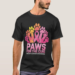 Poten Voor De Genezing Borstkanker Bewustzijn Hond T-shirt