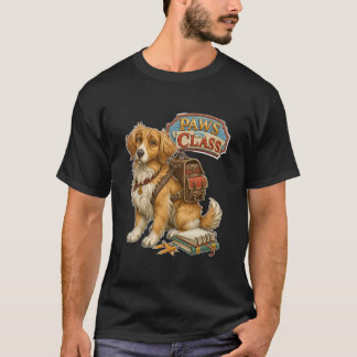 Poten Voor De Klas Grappige Rugzak Voor Honden Ter T-shirt