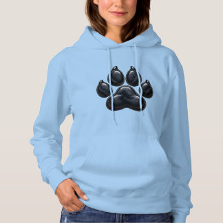 Poten voor Laarzen in het Maneschijn Hoodie