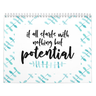 Potentieel Citaat Kalender