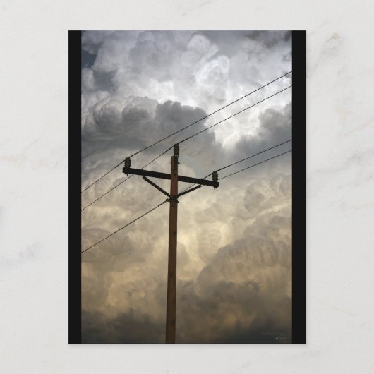 Potentieel energie-Briefkaart Briefkaart (Voorkant)