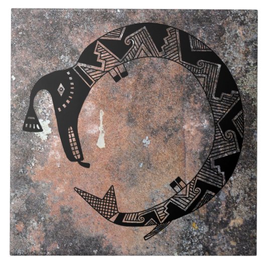 Potentieel ontwerp voor watervoerende mimbres tegeltje (Voorkant)