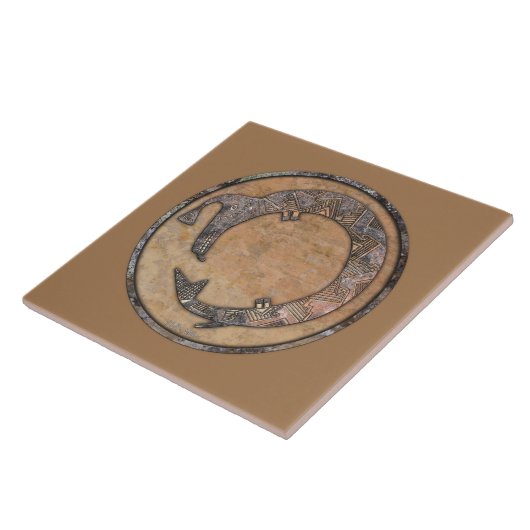 Potentieel ontwerp voor watervoerende mimbres tegeltje (Zijkant)