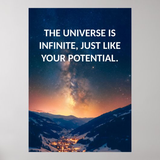 Potentieel Poster voor Motivatie prijsopgave (Voorkant)