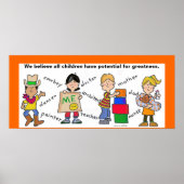 Potentieel voor meer inzicht poster (Voorkant)