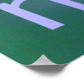 Potentiële groei WordArt™-Poster Poster (Hoek)