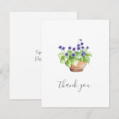 Potentiële overtreders Hartelijk dank Bedankkaart (Voorkant / Achterkant)