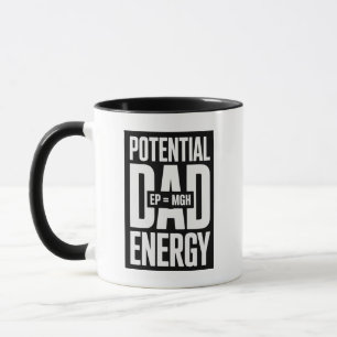Potentiële Vader Energie Grappige Natuurkunde Mok
