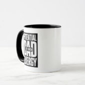 Potentiële Vader Energie Grappige Natuurkunde Mok (Voorkant links)