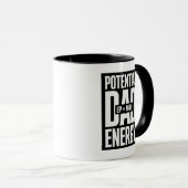 Potentiële Vader Energie Grappige Natuurkunde Mok (Voorkant rechts)