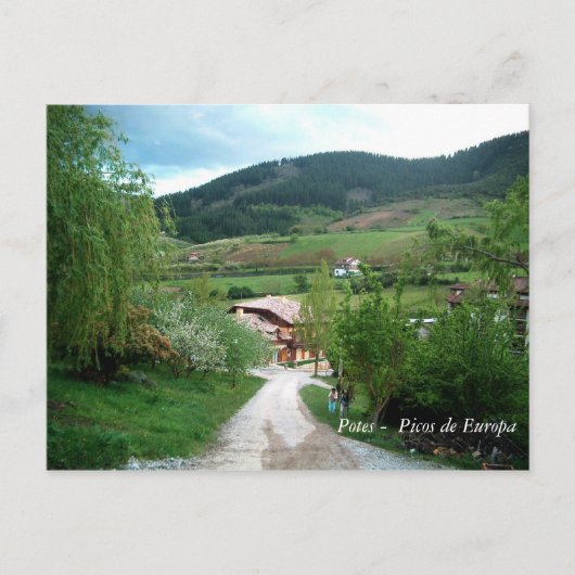 Potes - Picos de Europa Briefkaart (Voorkant)