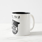 Pothead/koffie-Mok Tweekleurige Koffiemok (Voorkant rechts)