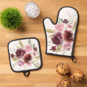 Potholder Oven Mitt Set (Top down)