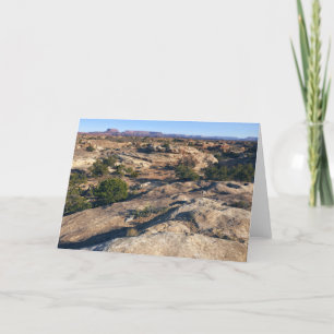 Pothole Point Trail bij Canyonlands National Park Kaart