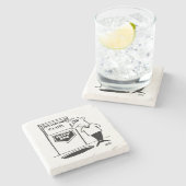 Potholing Club Entrance. Potholing grap Stenen Onderzetter (Zijkant)