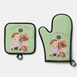 Pothouder Ovenwant & Pannenlap Set