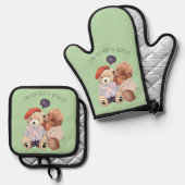Pothouder Ovenwant & Pannenlap Set (Voorkant / Achterkant)