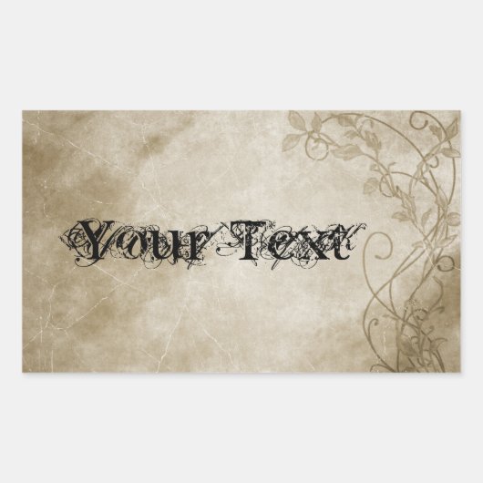 Potie Rechthoekige Sticker (Voorkant)