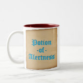 Potie van Alertness Mok (oud Engels, perkament) (Links)