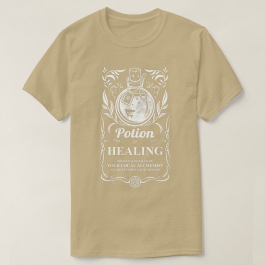 Potie van de genezing t-shirt (Design voorkant)