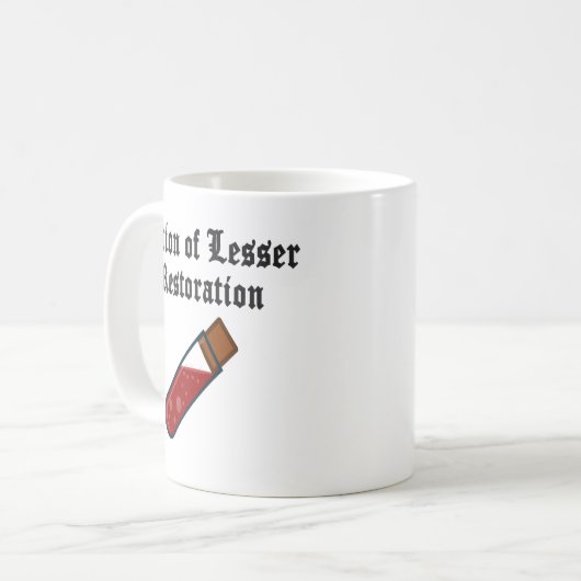 Potie van de mok voor minder herstel (Voorkant links)