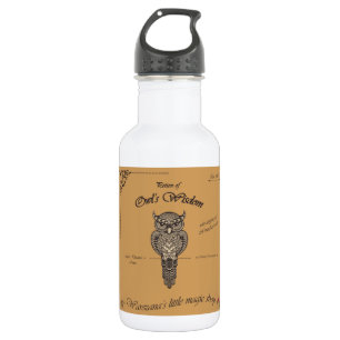 Potie van de wijsheid van Owl Waterfles